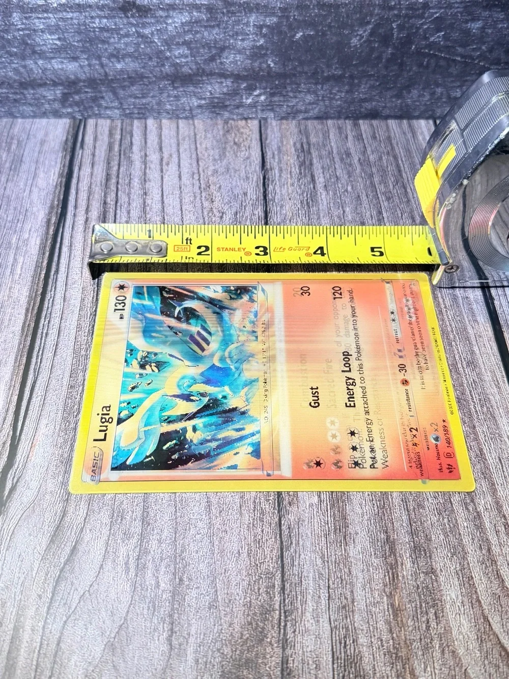 Ho-Oh and Lugia Pokemon Lenticular Card Sticker